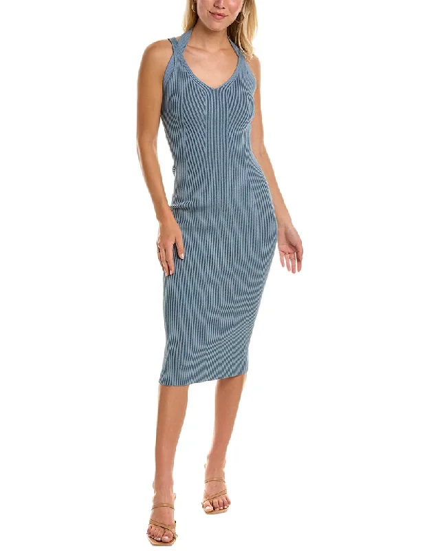 Seasonal Style Discounts Sleek Design SIMKHAI Miriam Midi Dress