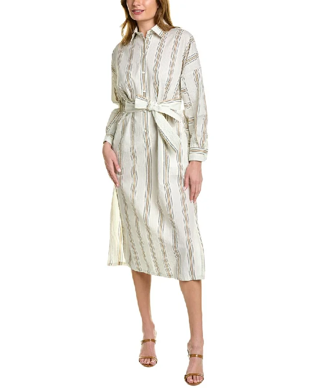 End Of Season Sale Feminine Elegance Max Mara Deserto Midi Dress