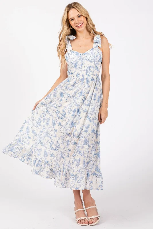 Weekend Exclusive Classic Charm Seaside Stroll Maxi Dress