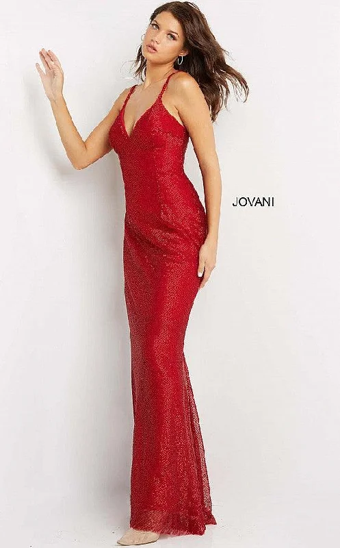 Classic Chic Deals Classic Charm Jovani 05057 Long Sleeveless Prom Dress