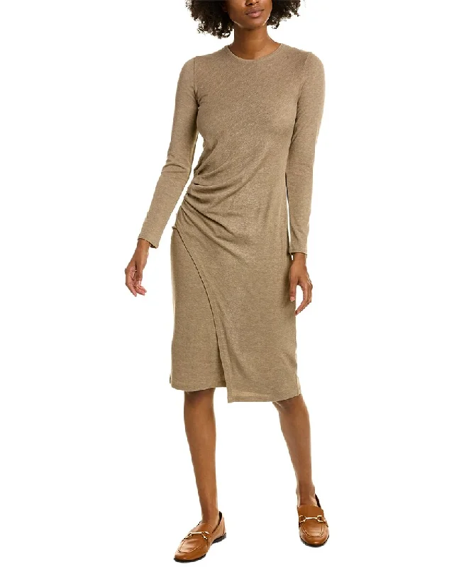 Fall Sale, Prices Drop Cottagecore Rustic Charm Style Vince Gathered Midi Dress