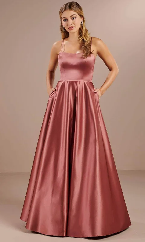 Ends Soon Boho Chic Christina Wu Celebration 22191 - Sleeveless Satin Prom Gown