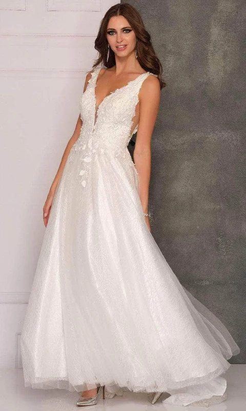 Massive Selection Sale Fashion-Forward Style Dave & Johnny Bridal A10288 - Tulle Skirt Bridal Gown