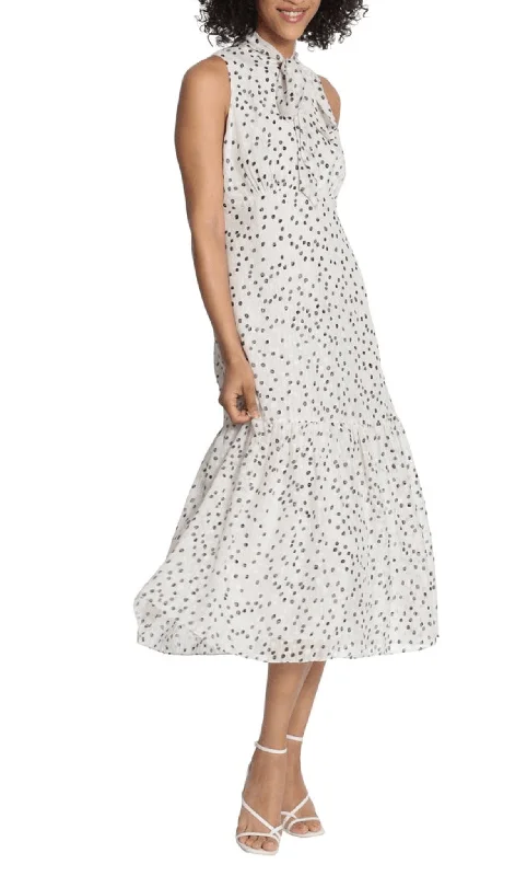 Fast Fashion Favorites Limited - Edition Drops Maggy London G5287M - Polka Dotted Sleeveless Dress