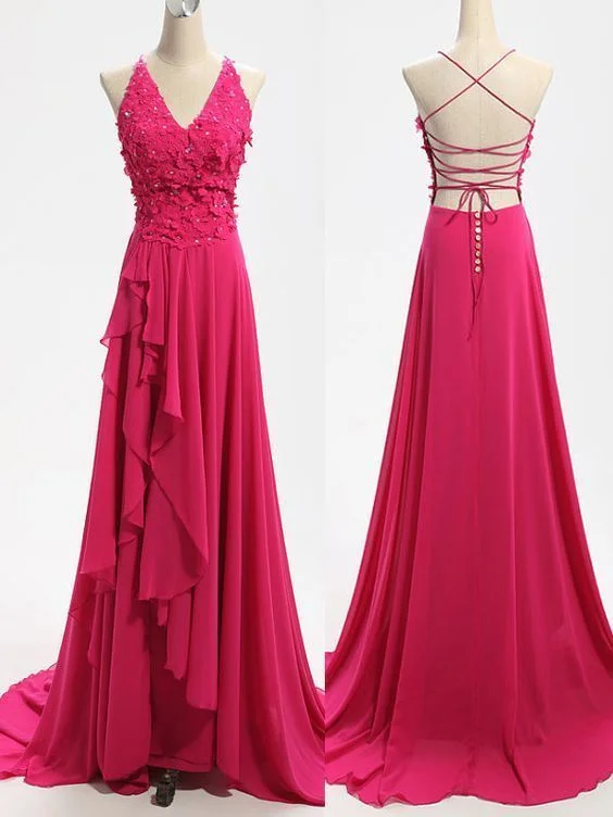 Essentials On Sale Feminine Charm Sexy Prom Dresses,Handmade Floral Evening Party Dresses,Backless Sexy Graduation Dresses  cg8079