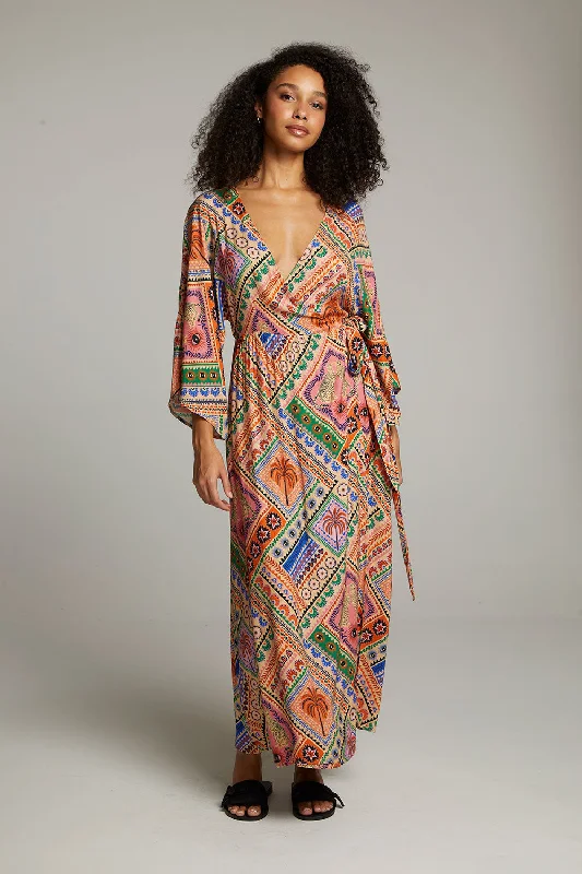 Comfort Meets Fashion Elevated Style Sophia Paradise Mystic Maxi Dress