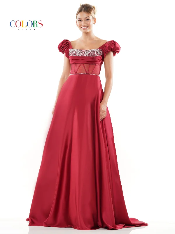 The Latest Fashion Trends Grab Romantic Date - Night Styles Now Colors 3249 Long Formal Satin Pocket Prom Ball Gown