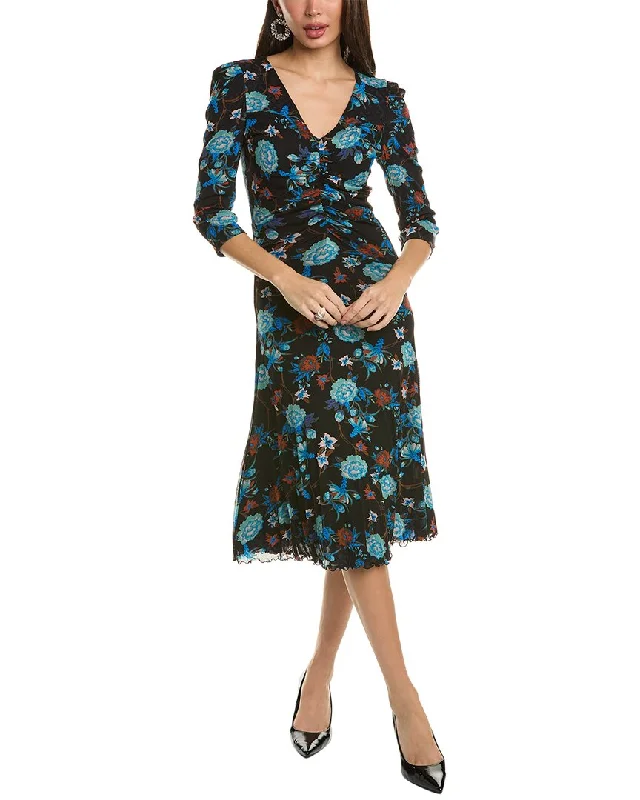 Fashion Sale Feminine Charm Diane von Furstenberg Ivan Midi Dress