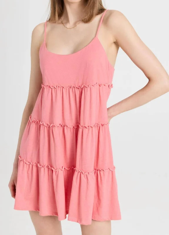 Big Discounts Coastal Beach - Inspired Style Carina Mini Dress In Seashell Pink