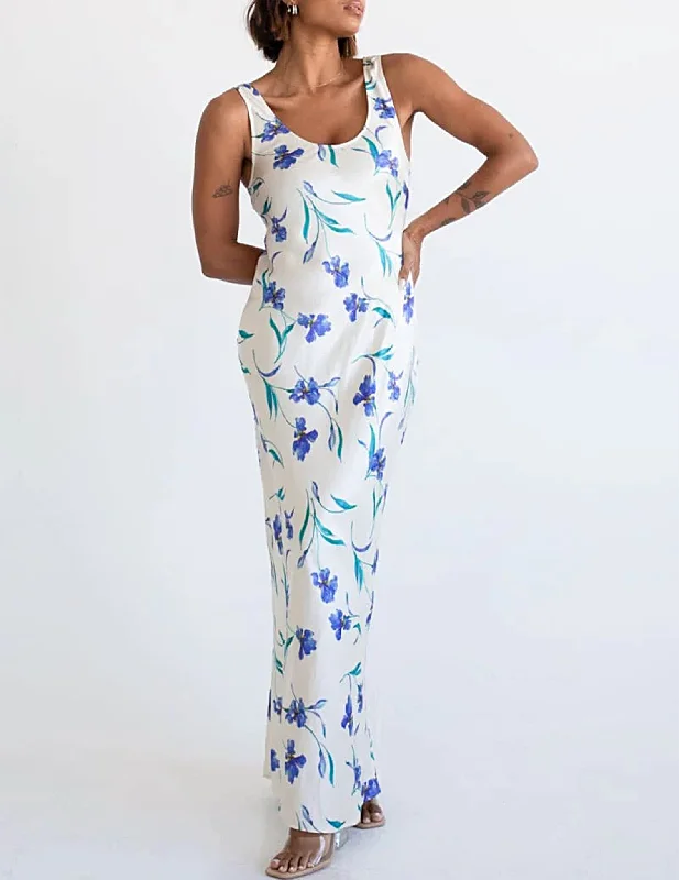 End-Of-Season Clearance Contemporary Elegance Lily Market Maxi Dress