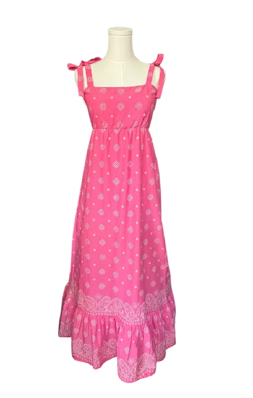 Latest Trends Flash Sale Lucy Maxi Dress Pink Bandana