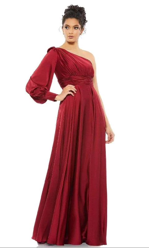 Top Brand Discounts Effortless Grace Ieena Duggal - 67866I Satin A-Line Gown