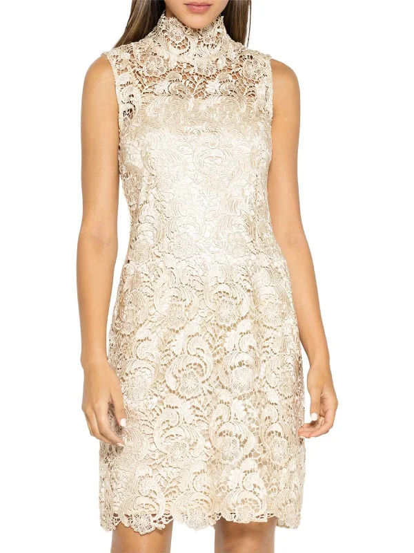 Mega Sale Elegant Details Womens Lace Mini Midi Dress