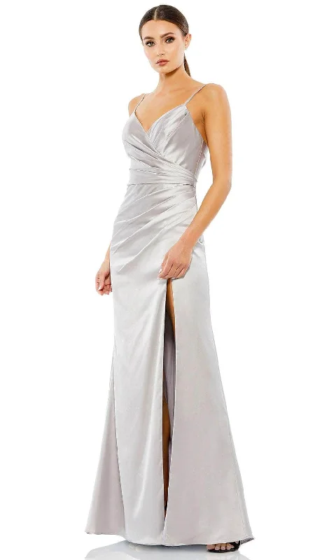 Glamorous Fashion Offers Feminine Flow Ieena Duggal A26585 - Faux Bodice Sleeveless Evening Dress