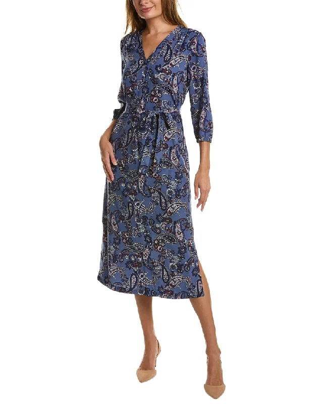 Clearance Sale, All Cheap Flowy Fabric Jones New York Encore Midi Dress