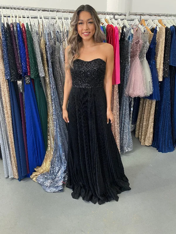 Best Deals Of The Season Effortless Sophistication Strapless Long Prom Dress Sale