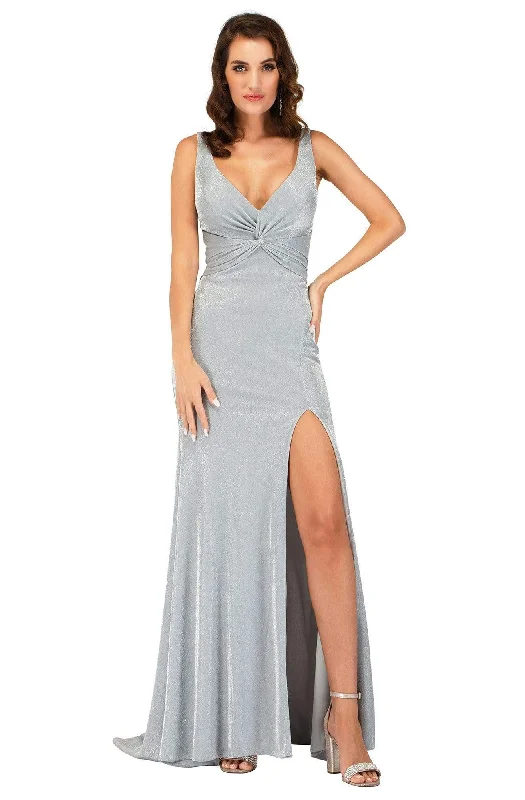 Chic And Trendy Today Only Cecilia Couture - 2119 Glittered Sleeveless Column Dress