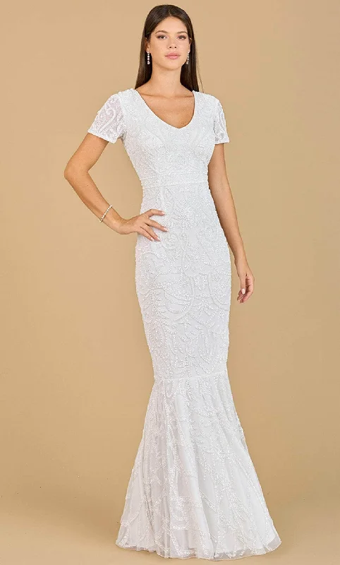 Sophisticated Street Style Offers Elegant Ensemble Lara Dresses 51143 - Beaded Mermaid Bridal Dress