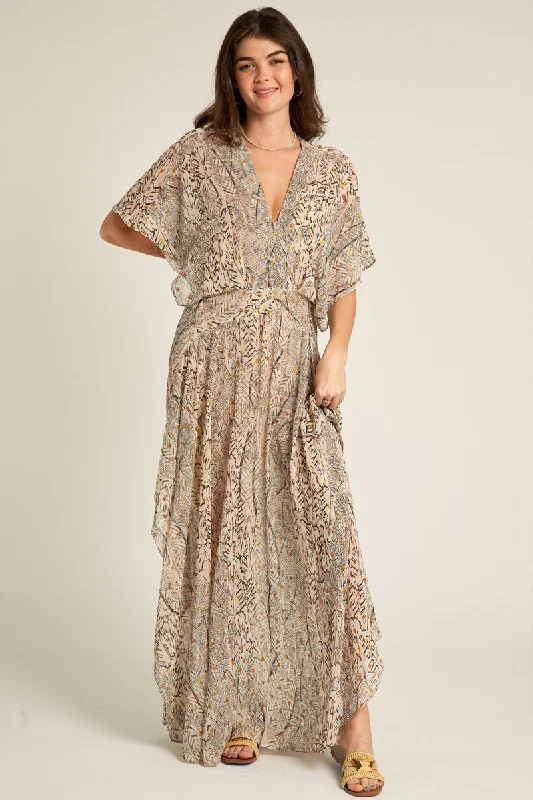 Seasonal Sale Feminine Soft - Hued Look Maverick Maxi Dress