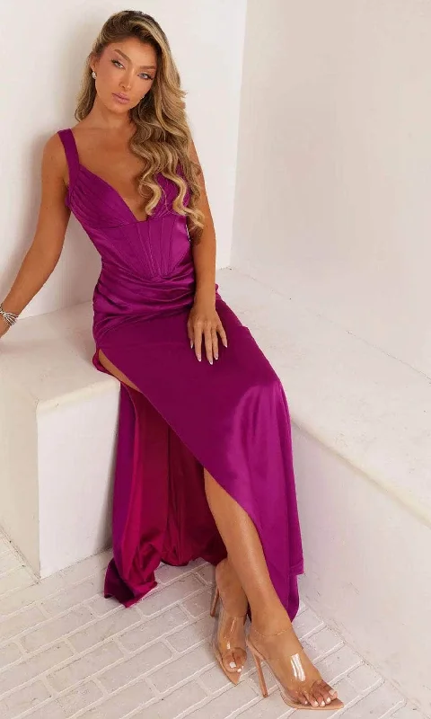 Clearance Sale, All Cheap Luxury Comfort Terani Couture 241P2018 - Pleated Sleeveless Prom Dress