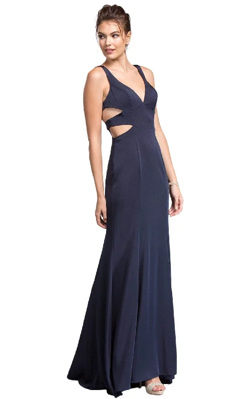 Vintage Style Deals Dreamy Draping Trevi Collection - Sleeveless V-neck Affordable Prom Dress