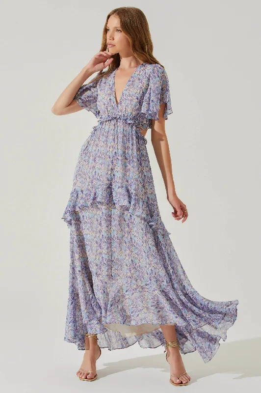 Polished Style Deals Vintage Charm Cherli Maxi Dress