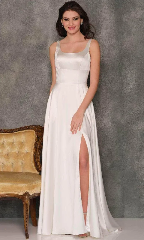 Find Your Unique Flair Minimalist Office - Ready Style Dave & Johnny Bridal A10438 - Scoop Empire Bridal Gown