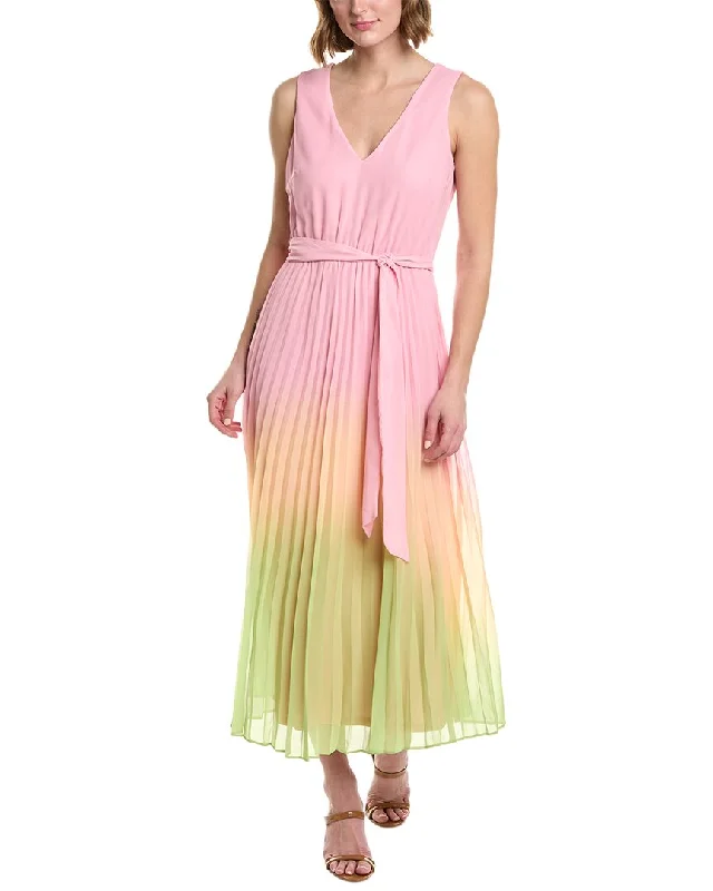 Limited Stock Vintage Look Taylor Ombre Cambria Chiffon Midi Dress