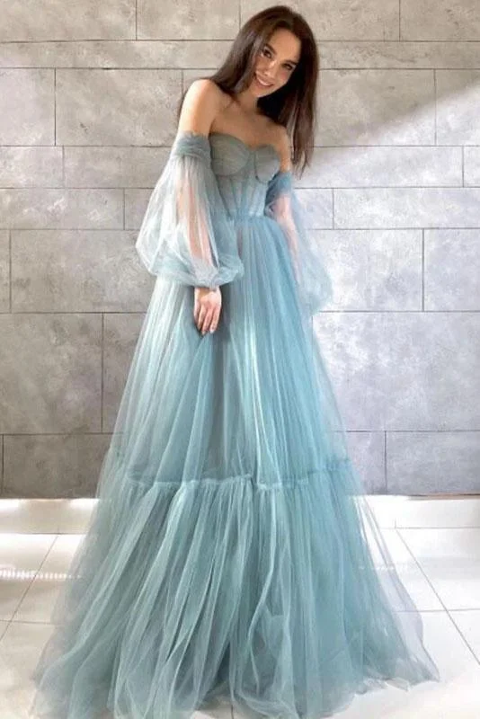 Glamorous Fashion Offers Limited - Stock A Line Sweetheart Prom Dresses Elegant Formal Long Evening Gowns