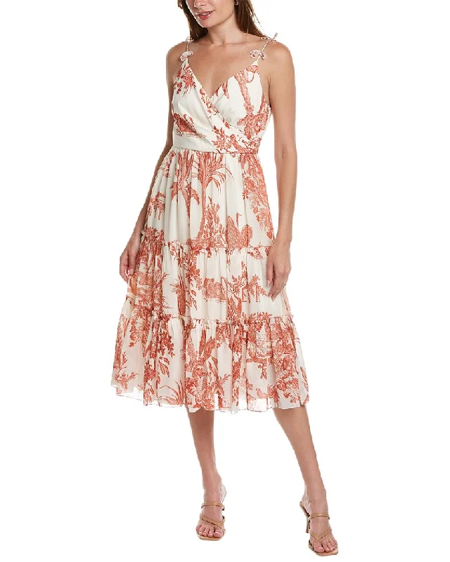 Shop Sale Items Feminine Soft - Hued Look Sachin & Babi Dalia Midi Dress