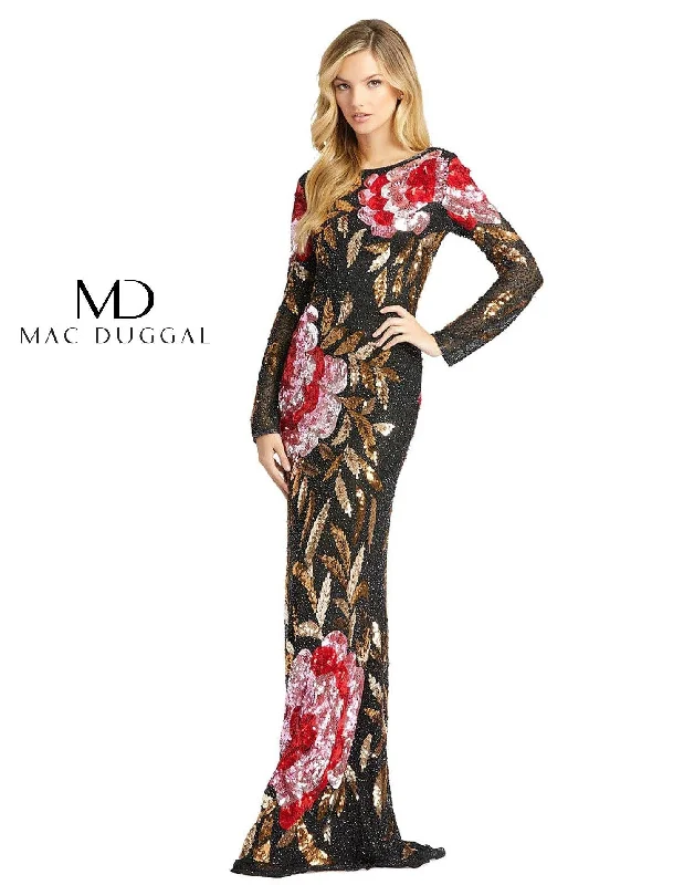 Explore What'S New Grab Romantic Date - Night Styles Now Mac Duggal Long Sleeve Evening Formal Dress