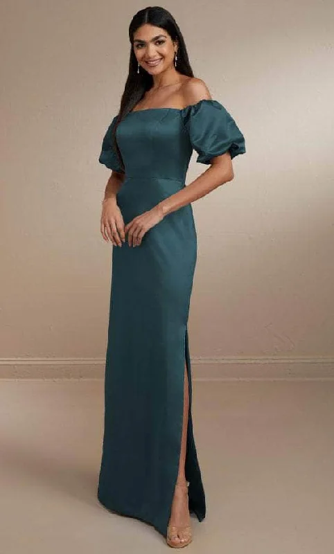 Laid-Back Fashion Offers Nordic Minimalist Home Look Christina Wu Celebration 22163 - Long Satin Evening Gown