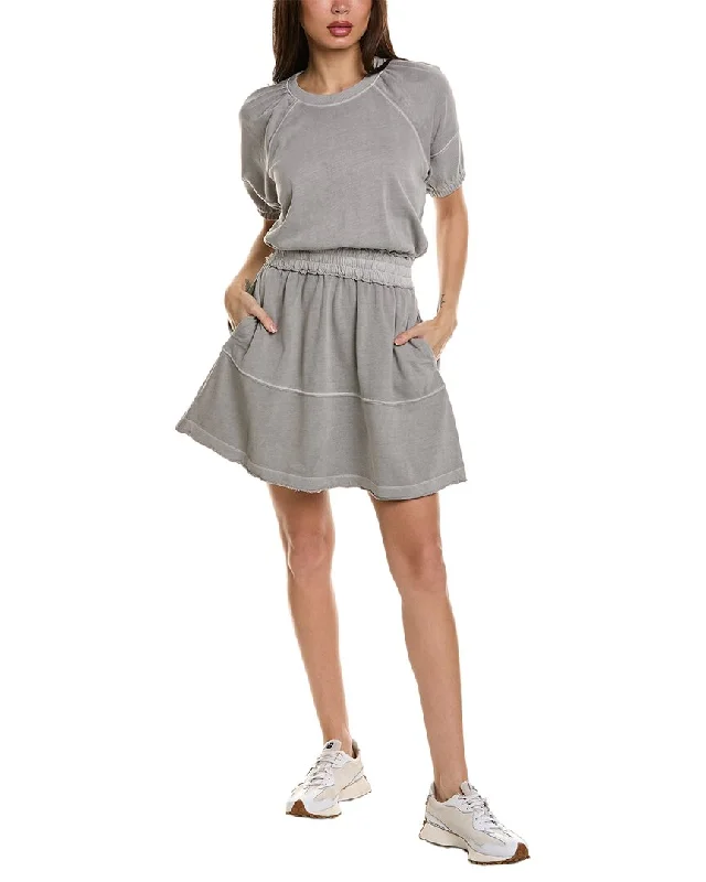 Daily Deals Boho - Chic Festival - Ready Style Grey State Mini Dress