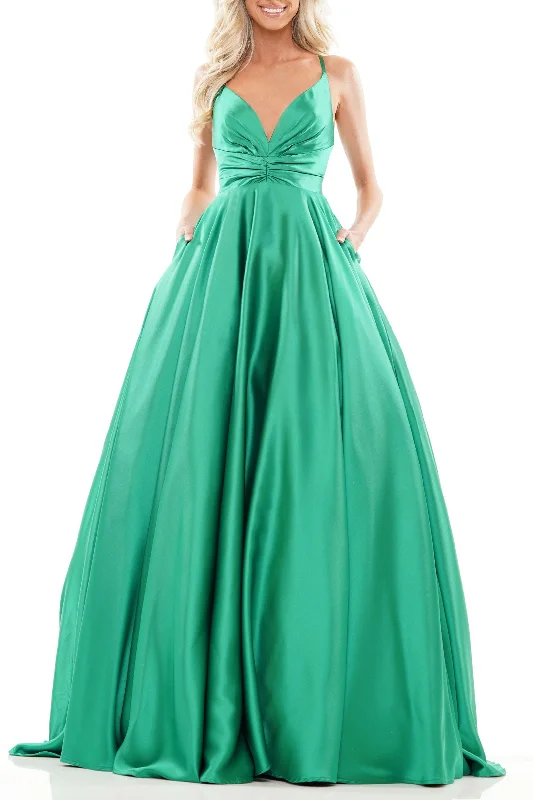 Daily Deals Everyday Glamour Colors G1089 Prom Long Formal Satin Dress