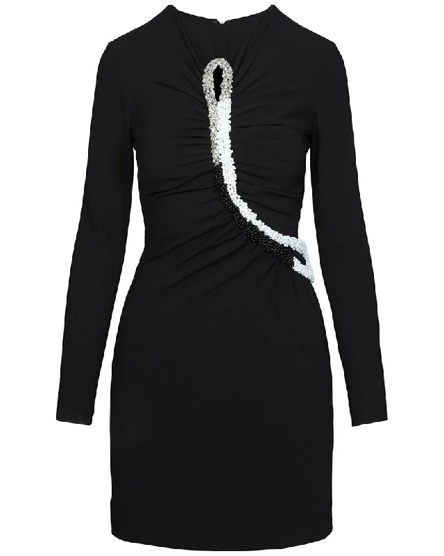 Glamorous Fashion Offers Ethnic Cultural Event Wear Stella McCartney Leah Embellished Cutout Mini Dress