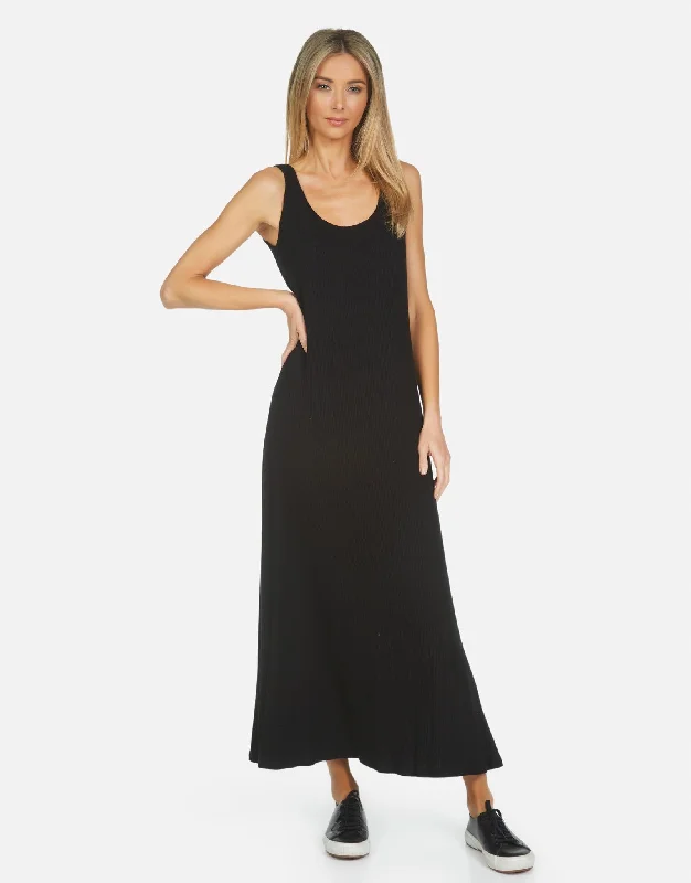 Best Sellers Parisian Effortless Chic Style Roosevelt Raw Hem Maxi Dress